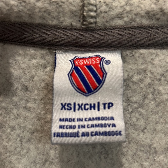 K-SWISS WOMEN’S GOLDEN SLAM HOODIE XS - Picture 5 of 9
